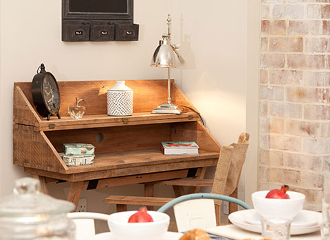 Interior Photographer - detail image of a bureau