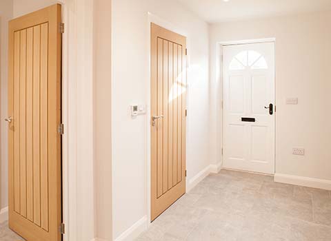 Property Interior - front door and hallway